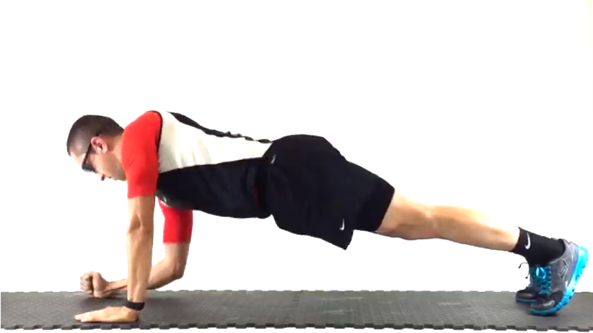 Ejercicio: Flexion + Plancha completa
