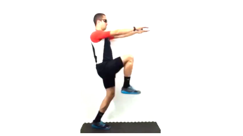 Ejercicio: Elevacion rodillas