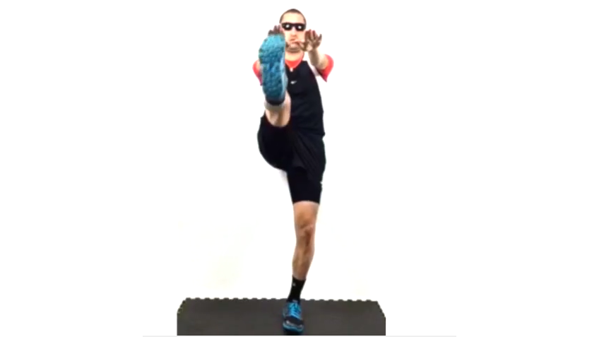 Ejercicio: Patada frontal