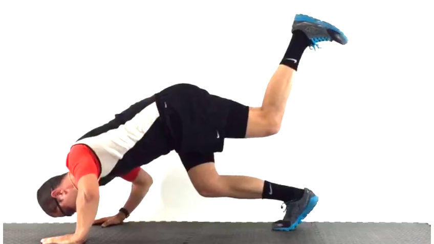 Ejercicio: Flexion con extension de pierna