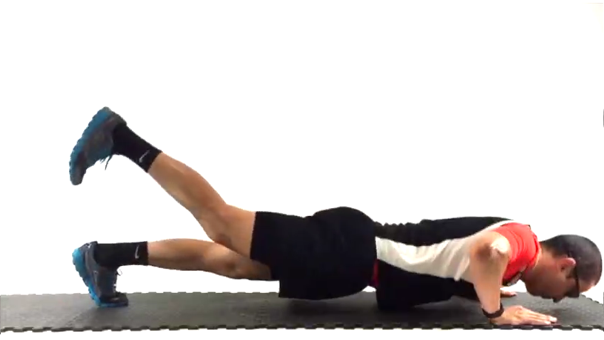 Ejercicio: Flexion alterna pierna