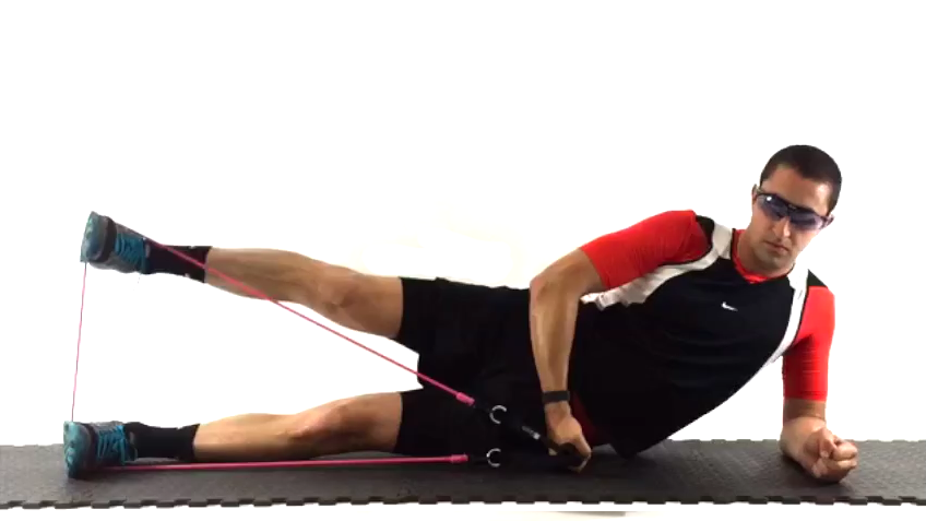 Ejercicio: Abductor Gomas